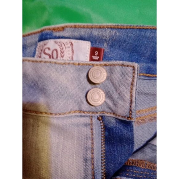 So heart petite Size 9 Blue Jean Shorts - Picture 5 of 7